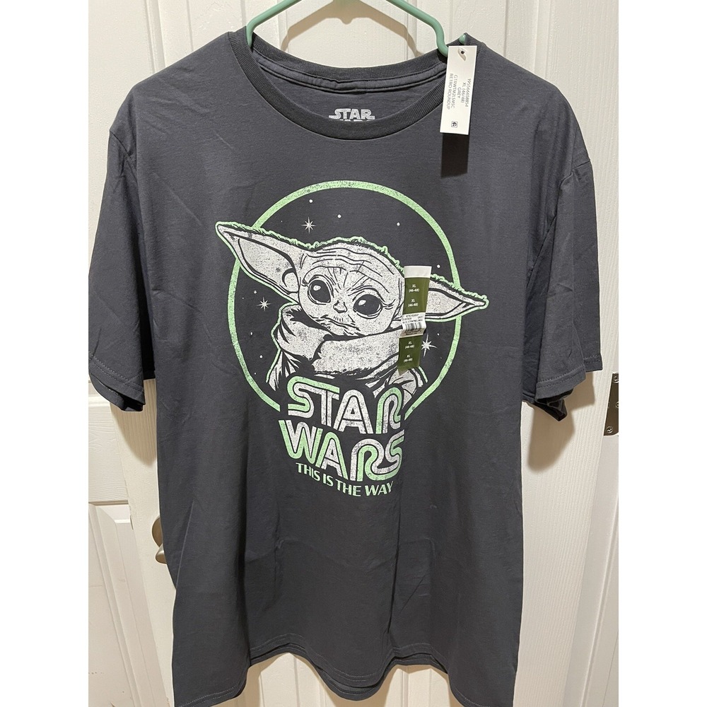 NWT Star Wars Sz XL Men's THIS IS THE WAY - The Child- T Shirt FREE SHIPPING